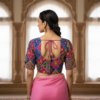 1773513517425_6339 Crepe Viscose V-Neck Blouse
