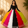 Aaravya Multicolour Mirror Work Skirt
