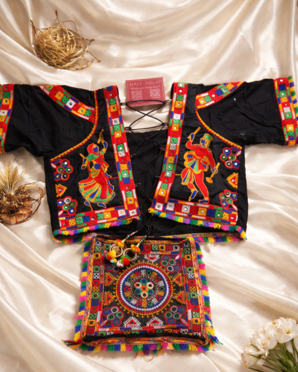 ChatGPT Image Apr 2, 2026, 03_44_13 PM Cotton Kutchi Embroidery Aabla Mirror & Dandiya Couple Blouse