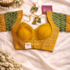 Pure Cotton Ajrakh Dori Back Blouse