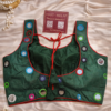 Heavy Fantom Silk Aabla Mirror Work Blouse