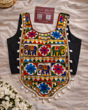 ChatGPT Image Mar 31, 2026, 03_58_41 PM Pure Kadi Cotton Kutchi Cording Embroidered Blouse